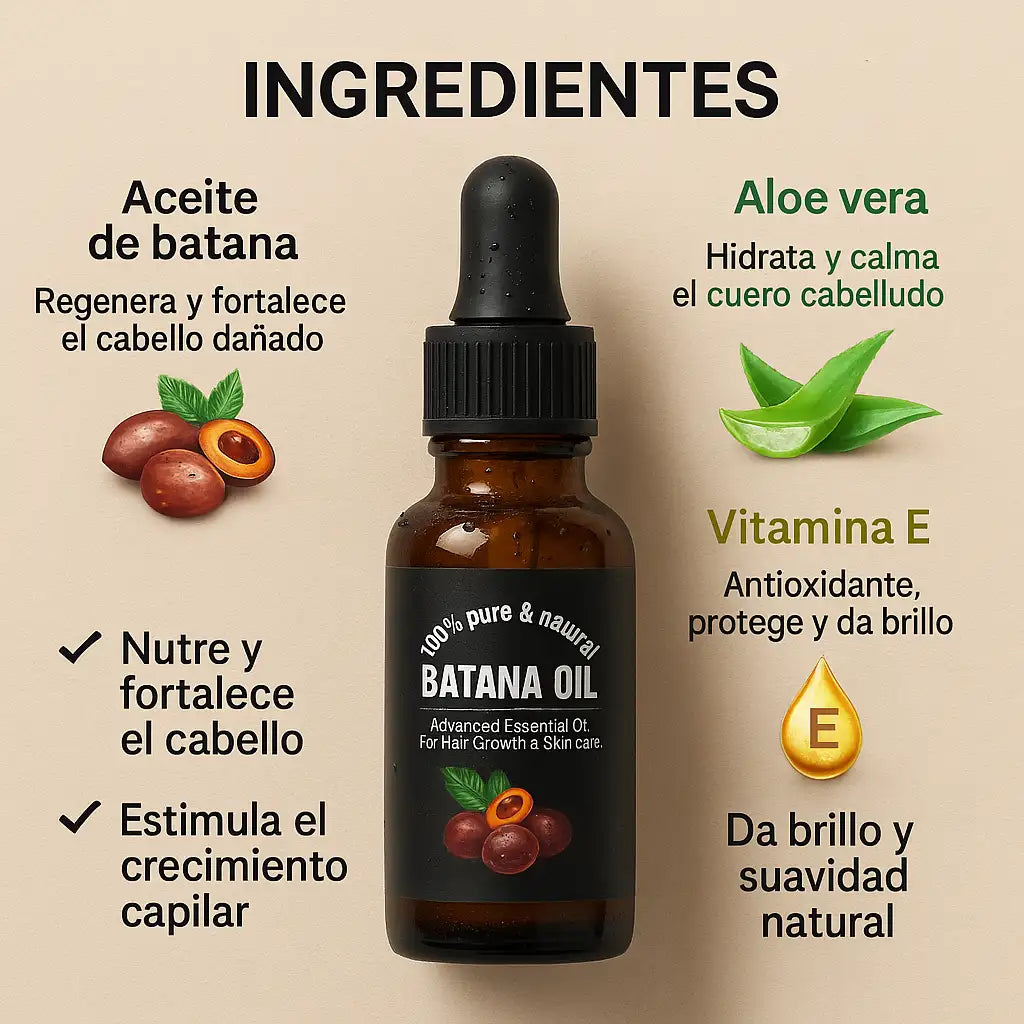 COMBO SHAMPO Y ACEITE DE BATANA