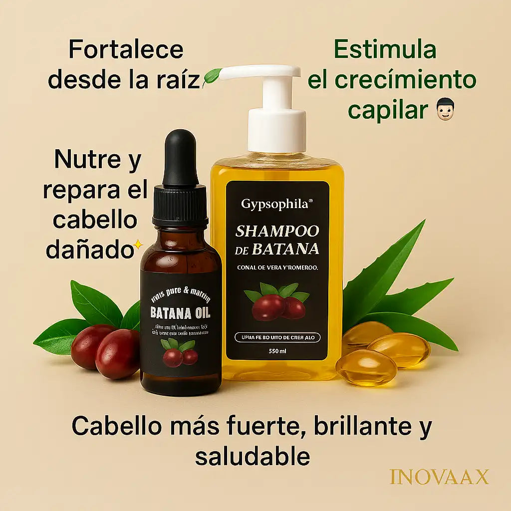 COMBO SHAMPO Y ACEITE DE BATANA
